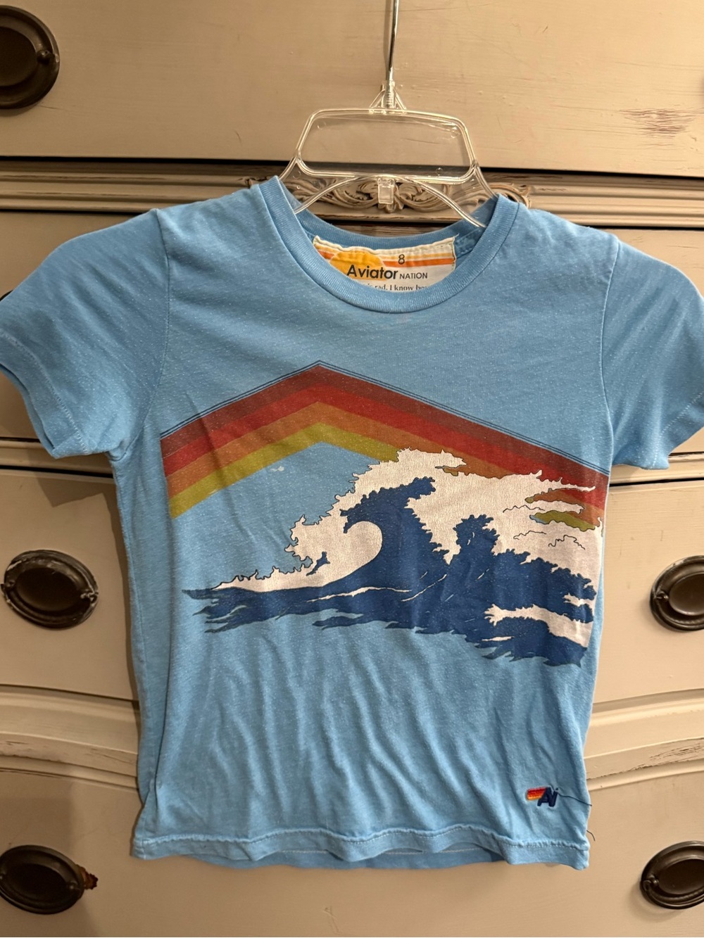 Aviator Nation Shirt Sleeve Graphic Tee Shirt 8